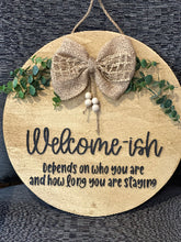 Load image into Gallery viewer, Wood Door Hanger