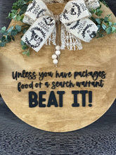 Load image into Gallery viewer, Wood Door Hanger