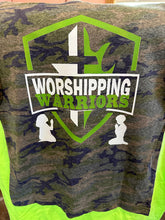 Load image into Gallery viewer, Worshipping Warriors Tee (Adult/Youth)
