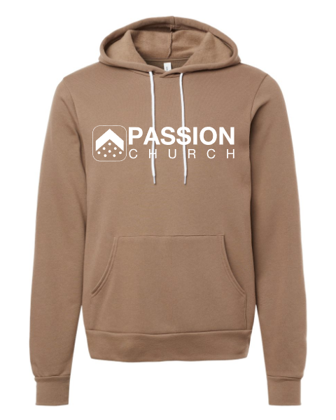 (Classic Logo) Passion Church Hooded Sweatshirt