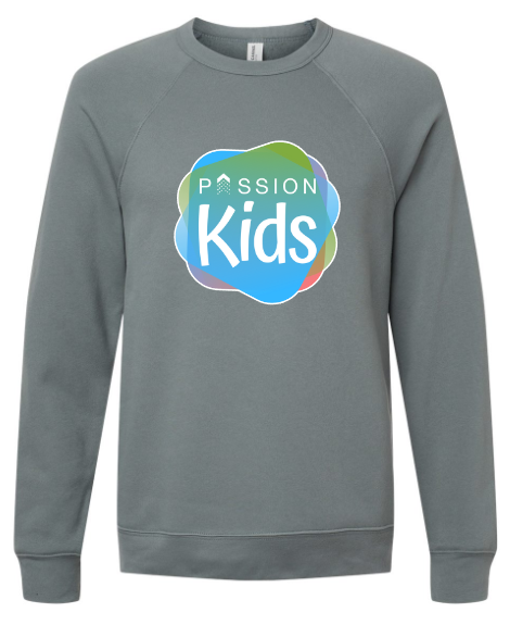 (Passion Kids Logo) Passion Church Midweight Crewneck Sweatshirt