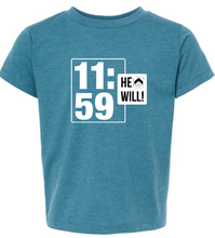Load image into Gallery viewer, TODDLER (He Will Logo) Passion Church Tee
