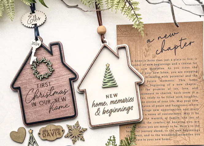 Personalized Ornament - New Home