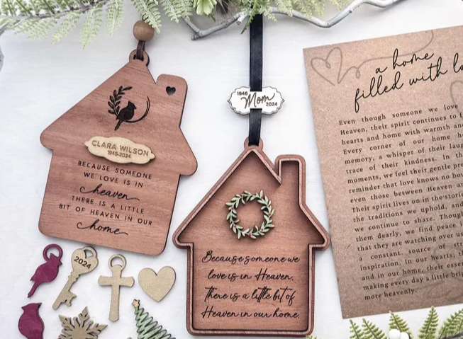 Personalized Ornament - Memorial House