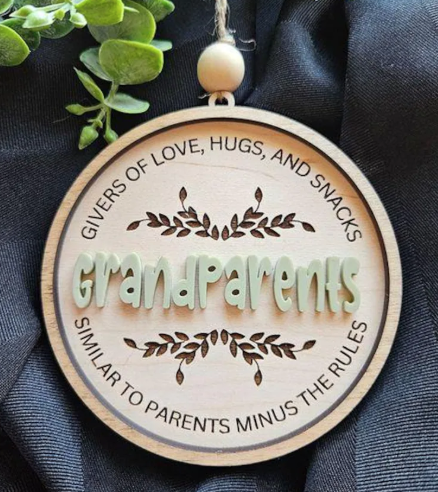 Personalized Ornament - Grandparents